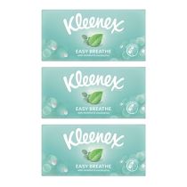 Kleenex Easy Breathe Facial Tissues 56 Sheets - Pack of 3