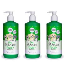 Pride & Groom Soothing & Nourishing Dog Shampoo 500ml - Pack of 3