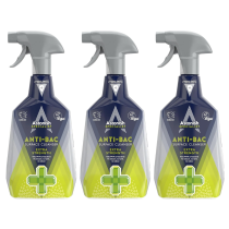 Astonish Specialist Antibacterial Surface Cleanser Spray 750ml - Pack of 3