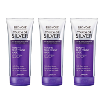 PROVOKE Touch of Silver Toning Treatment Mask 200ml - Pack of 3