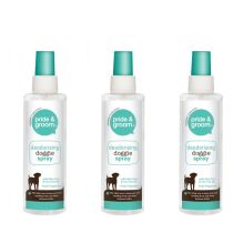 Pride & Groom Deodorising Doggie Spray 200ml - Pack of 3