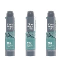 Dove Men+Care Eucalyptus Mint Antiperspirant Spray 250ml - Pack of 3