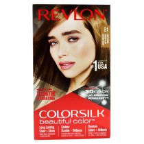 Revlon ColorSilk 51 Light Brown Permanent Ammonia Free Hair Dye - Pack of 1