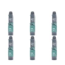 Dove Men+Care Eucalyptus Mint Antiperspirant Spray 250ml - Pack of 6