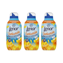 Lenor Outdoorable Summer Breeze Fabric Conditioner 50 Washes - Pack of 3