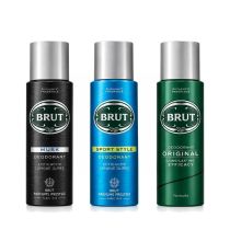 Brut Deodorant Bundle – Musk 200ml, Sport Style 200ml & Original 200ml