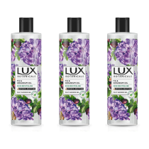 Lux Botanicals Fig & Geranium Oil Purifying Shower Gel 500ml - Pack of 3