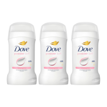 Dove Powder Soft Antiperspirant Deodorant Stick 50 ml - Pack of 3