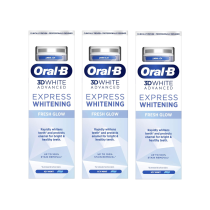 Oral-B 3D White Advanced Express Whitening Toothpaste 75ml - Pack of 3