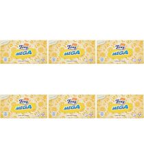 Foxy Mega Ultra Soft Facial Tissues 2 Ply 200 Sheets - Pack of 6
