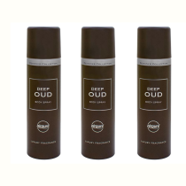AirPure Designer Collection Deep Oud Body Spray 150ml - Pack of 3
