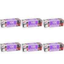 TidyZ Freezer  Tie Handles  Bags 100 Count - Pack of 6