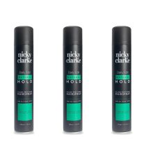 Nicky Clarke Daily Edit Natural Hold Hairspray 400ml - Pack of 3