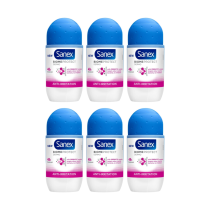 Sanex Biome Protect Dermo Anti‑Irritation Roll‑On 50ml - Pack of 6