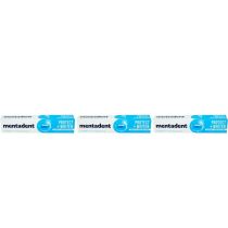 Mentadent Protect + Whiten Toothpaste 75ml - Pack of 3