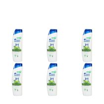 Head & Shoulders Apple Fresh 2 in 1 Shampoo 330ml - Pack of 6