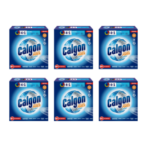Calgon 4 in 1 Concentrated Powder Washing Machine Cleaner 350g - Pack of 6