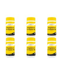 Vitamin Store Magnesium & Vitamin B6 Supplements 90 Tablets - Pack of 6