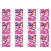 Max Flush 5 Tropical Blossom Toilet Rim Block Twin Pack 2x45g - Pack of 12