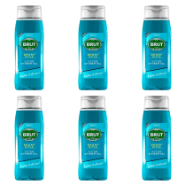 Brut Sport Style Hair & Body Shower Gel for Men 500ml - Pack of 6