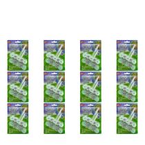 Max Flush 5 Forest Pine Toilet Rim Blocks Twin Pack 2x45g - Pack of 12