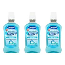 Wisdom Fresh Effect Coolmint Antibacterial Mouthwash 500 ML - Pack of 3