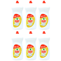 Fairy Original Dishwashing Liquid Lemon Kokulu 1.5L - Pack of 6