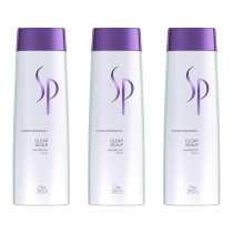 Wella System Professional Clear Scalp Shampoo 250 ML - Pack of 3