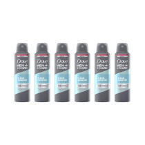 Dove Men+Care Clean Comfort Antiperspirant Deodorant Spray 150 ml - Pack of 6