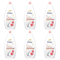 Dove Almond Cream & Hibiscus Soothing Bubble Bath 450ml - Pack of 6