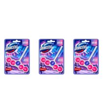 Domestos Power 5 Aurora Blooms Toilet Rim Block 50g - Pack of 3