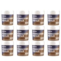 Rapide Brown Interior Exterior Wood Filler 470g - Pack of 12