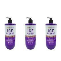 Pro Colours Ice Blonde Conditioner 1L - Pack of 3