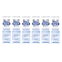 Oral-B 3D White Advanced Express Whitening Toothpaste 75ml - Pack of 6