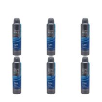 Dove Men+Care Advanced Clean Comfort 72H Antiperspirant Spray 250ml - Pack of 6