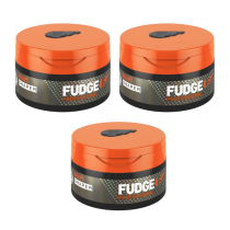 Fudge Hair Shaper Wax for Men Matte Finish Medium Hold 75G - Pack of 3