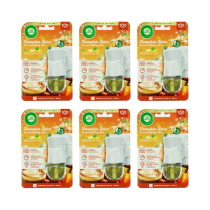 Air Wick Plug in Diffuser Kit Pumpkin Spice - 19 ML - Pack of 6