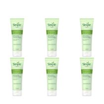 Simple Kind To Skin Smoothing Facial Scrub 75ml - Pack of 6