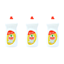 Fairy Original Dishwashing Liquid Lemon Kokulu 1.5L - Pack of 3