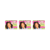 African Pride Dream Kids Olive Miracle No-Lye Relaxer Regular - Pack of 3