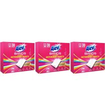 Asevi Bands Colour Protect Laundry Detergent Sheets 30 Count - Pack of 3