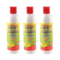 Africa’s Best Moisturizing Shampoo with Conditioner 12 Oz - Pack of 3