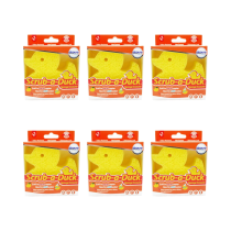 Airpure Scrub-a-Duck Sponge Scourer for Kitchen - Pack of 6