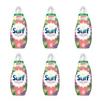 Surf Watermelon Breeze Liquid Laundry Detergent 24 Washes - Pack of 6