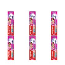 Colgate Barbie Extra Soft Toothbrush for Kids 1 Piece - Pack of 6