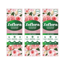 Zoflora Rose Garden Concentrated Multipurpose Disinfectant 250 ML - Pack of 3