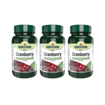 Natures Aid Cranberry Concentrated Extract Gluten Free 90 Capsules - Pack of 3