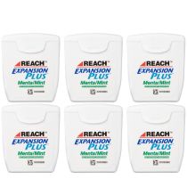 Reach Expansion Plus Mint Dental Floss 50m - Pack of 6