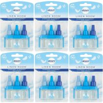 Airpure Symphony of Scents Plug-in 3 Refills Linen Room - Pack of 6
