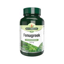 Natures Aid Fenugreek 500mg High Strength Supplement 90 Capsules